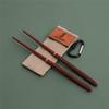 Portable Folding Chopsticks with Storage Bag Wooden-Material for Outdoor Camping