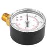 Pressure Gauge 50mm 1Celsius4 BSPT Brass Thread for Fuel   Oil Gas Water (0-15PSI 0-1Bar)