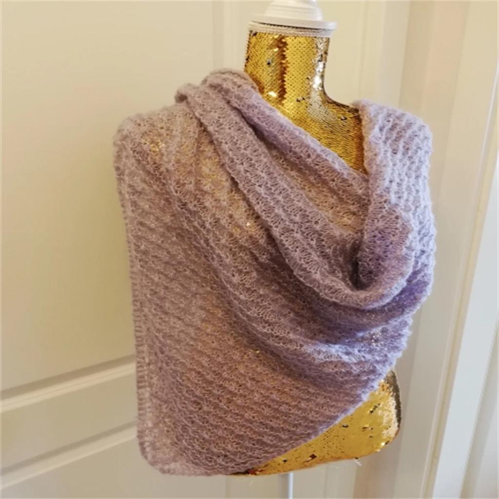 25g Soft 40% Acrylic 60% Mohair Yarn 160m/175yd Plush Yarn Hand Knitting Crochet Sewing DIY Shawl Scarf Thread