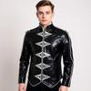Michael Jackson Punk Black Pu Leather Jacket For Halloween Stage Shows