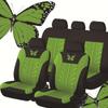 All-season Universal Butterfly Craft Car Seat Cover Featuring Special Embossed Fabric for Extra Comfort and Style On the Go.