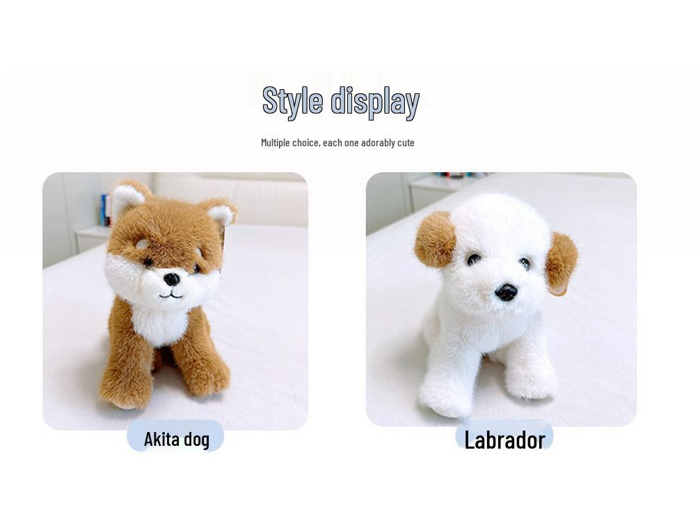 Bei Yangyang Dog Plush Toy - Akita & Labrador Comfort Doll