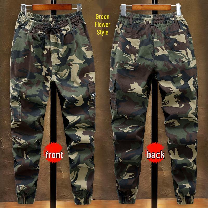 

Men s Elastic Camouflage Pants: Durable Workwear, Reinforced Crotch, Thickened Material, Slim Fit, Ideal for Spring and Autumn. 185 (160-180 jin recommended)