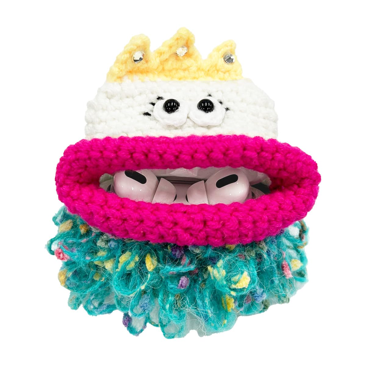 

Macaroni Edge Wool Mascot AirPods Pro Case Kobayashi Ozora Collaboration AirPods Pro Case Handmade Handmade Storage Korean Goods [macaroni edge]