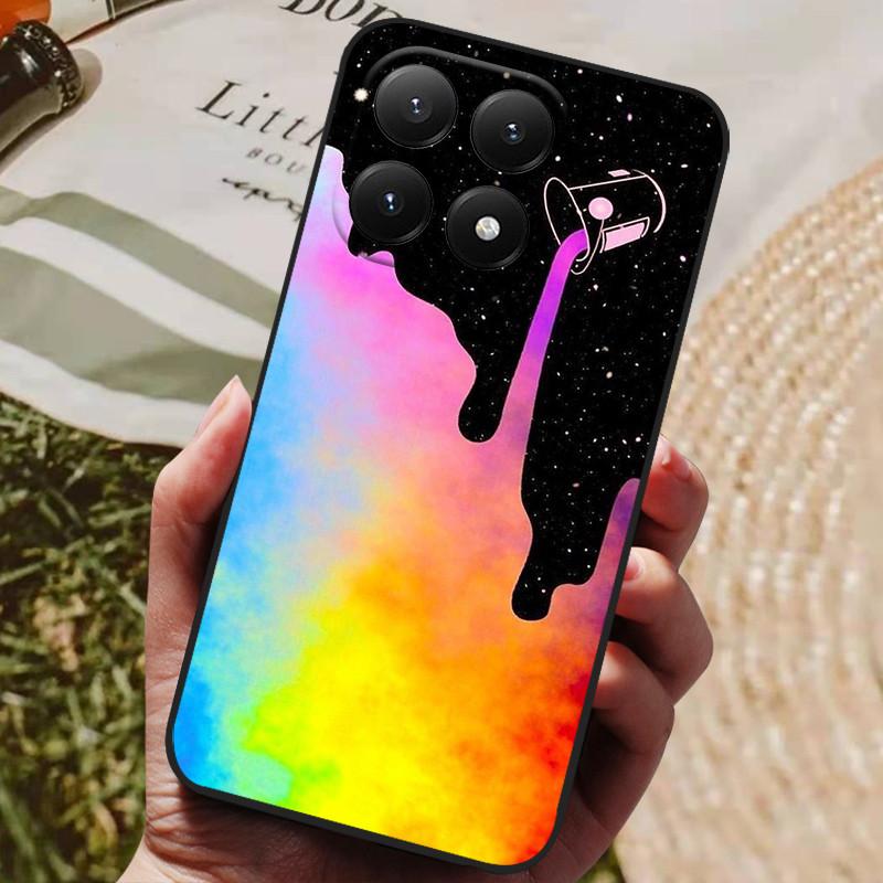 For Xiaomi 15T Case Xiaomi15T Cover Funda Luxury TPU Shockproof Cartoon Silicone Phone Cover For Xiaomi 15T Coque 25069PTEBG