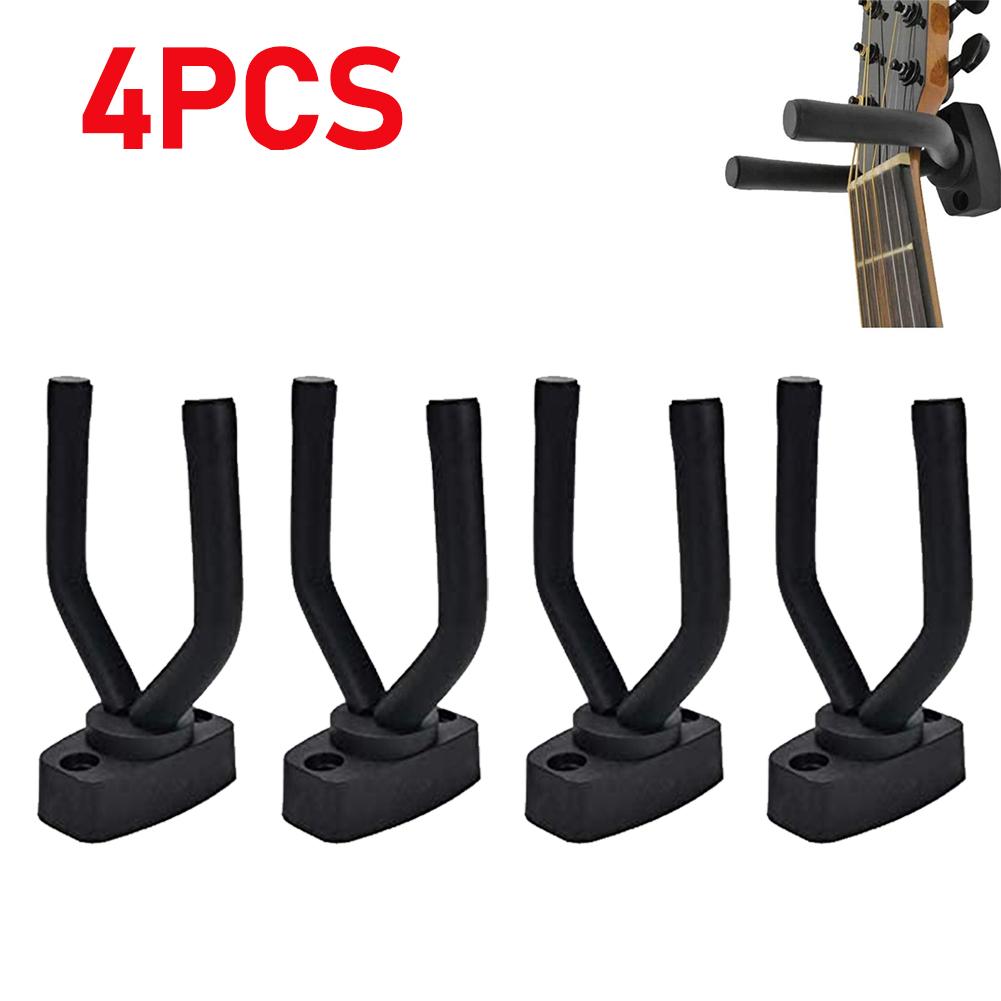 Wall Mount Guitar Hanger Hook Non-slip Holder Stand for Acoustic Guitar Ukulele Violin Bass Guitar Parts Instrument Accessories