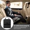 Seat Back Protector Waterproof Multiple Pockets Felt Protector For Seat Back Easy Installation Car Interior Storage Bag