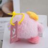 Cuddly Kirby Plush Toy With Strawberry And Bow Design Exceptional For Backpacks