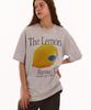 MATCHGLOBE Color Lemon Oversized Tee (Beige)
