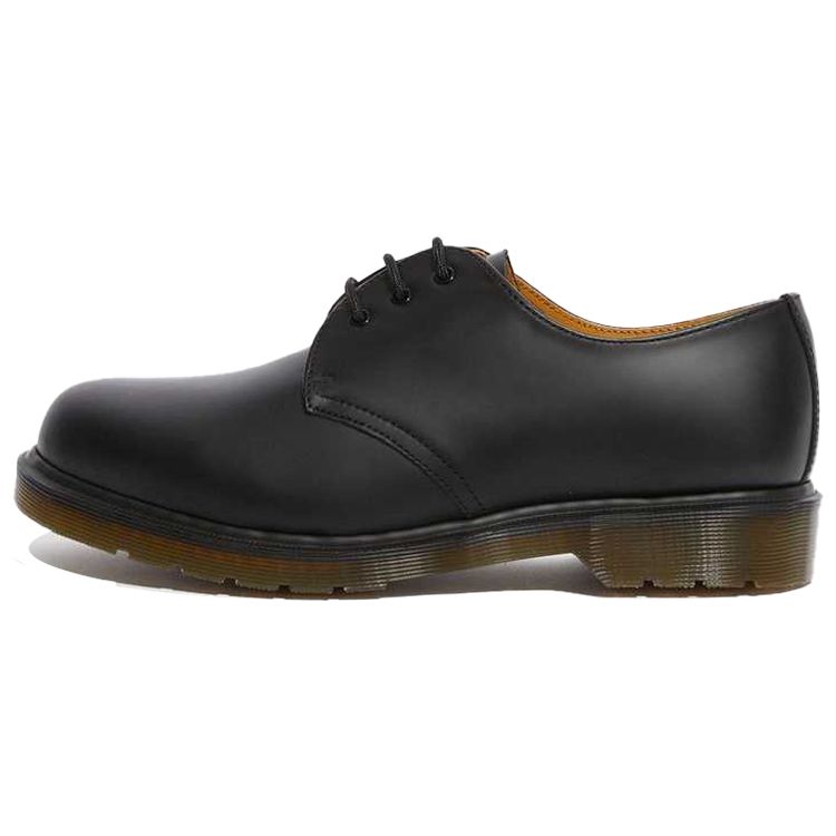 Dr. Martens 1461 Plain Welt Warm Durable Fashion Flat Low Top Casual Shoes Unisex Casual Shoes Black 11839002