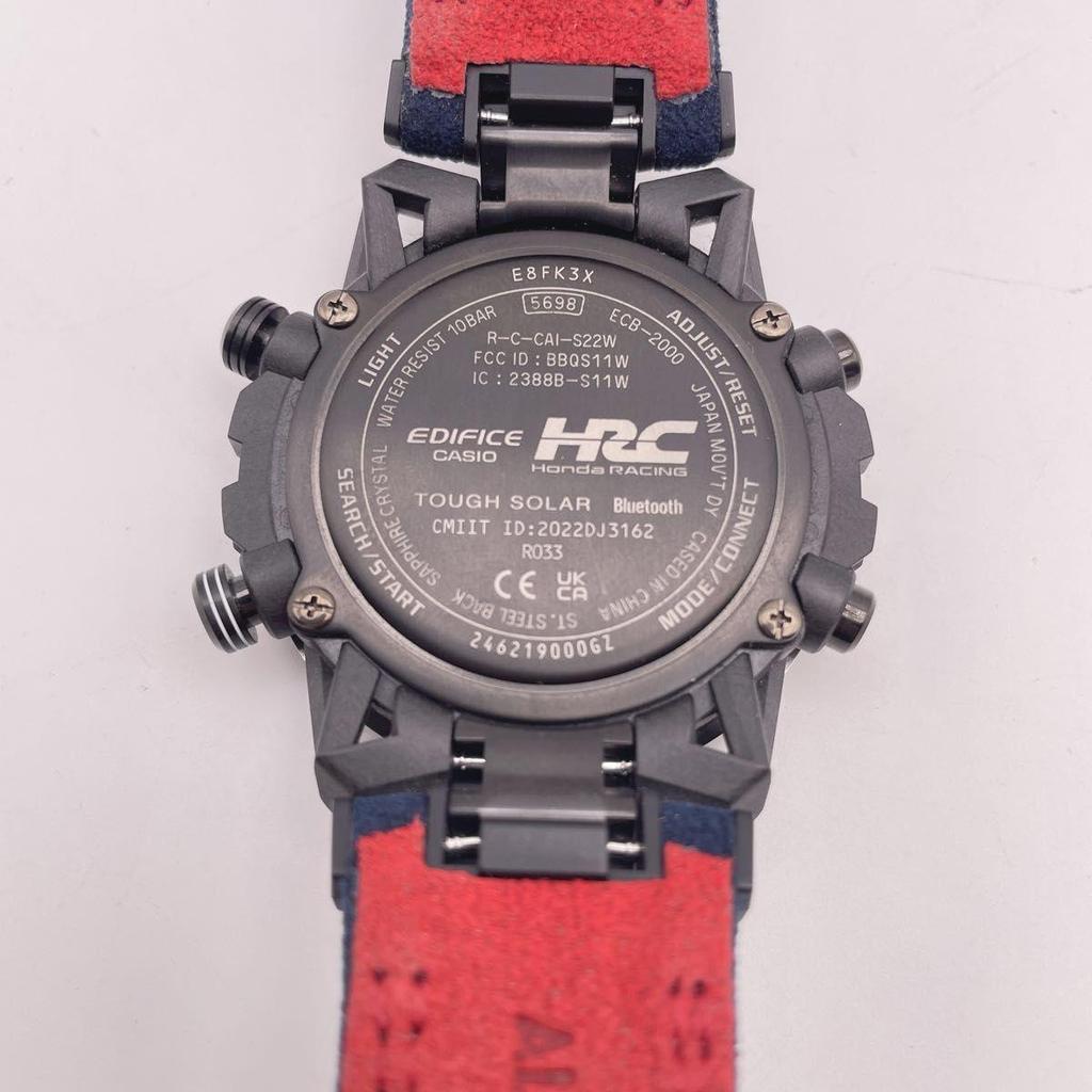 Used Limited Model CASIO Casio EDIFICE Watch Honda Honda Racing Collaboration Model Solar Waterproof