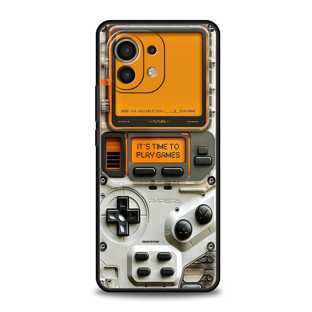 

Painted Gaming Consoles Phone Case for Xiaomi Poco F6 F5 F4 F3 X6 X5 X4 X3 NFC M5 M4 M3 C51 C50 C55 GT 5G Soft TPU Cover Capas Poco X4 GT