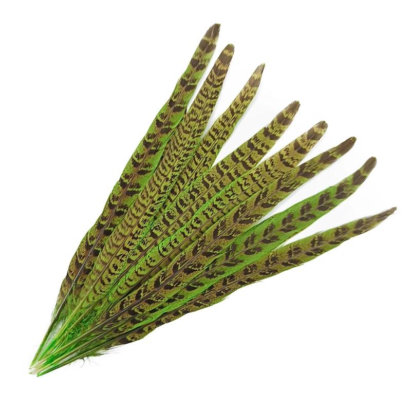 Colorful Pheasant Feathers Table Centerpieces Handicraft Accessories 25-30Cm Natural Plumes Diy Headdress Decoration