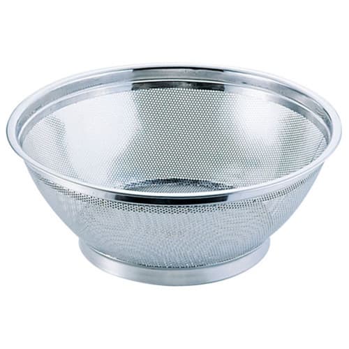 Sanpo Sangyo UK 18-8 Punched Shallow Colander, 40cm
