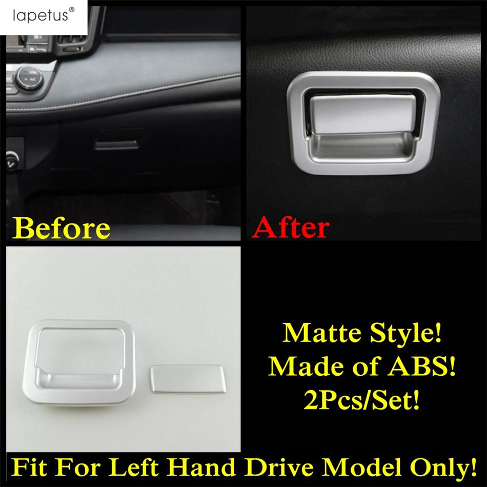 For Toyota Rav4 Rav 4 2014 - 2018 Accessories Car Window Lift / Hand Brake / Central Control AC Air Panel Cover Trim Interior