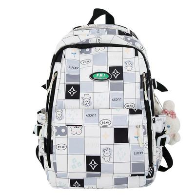 Nette Cartoon Druck Wasserdichte Bookbag Taschen Für Teenager Mädchen Schule Rucksack Schul Große Reise Rucksack Mochila