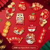 Magnetic Refrigerator Sticker - Spring Festival Fu Character & Year of the Horse New Year Decoration Couplets