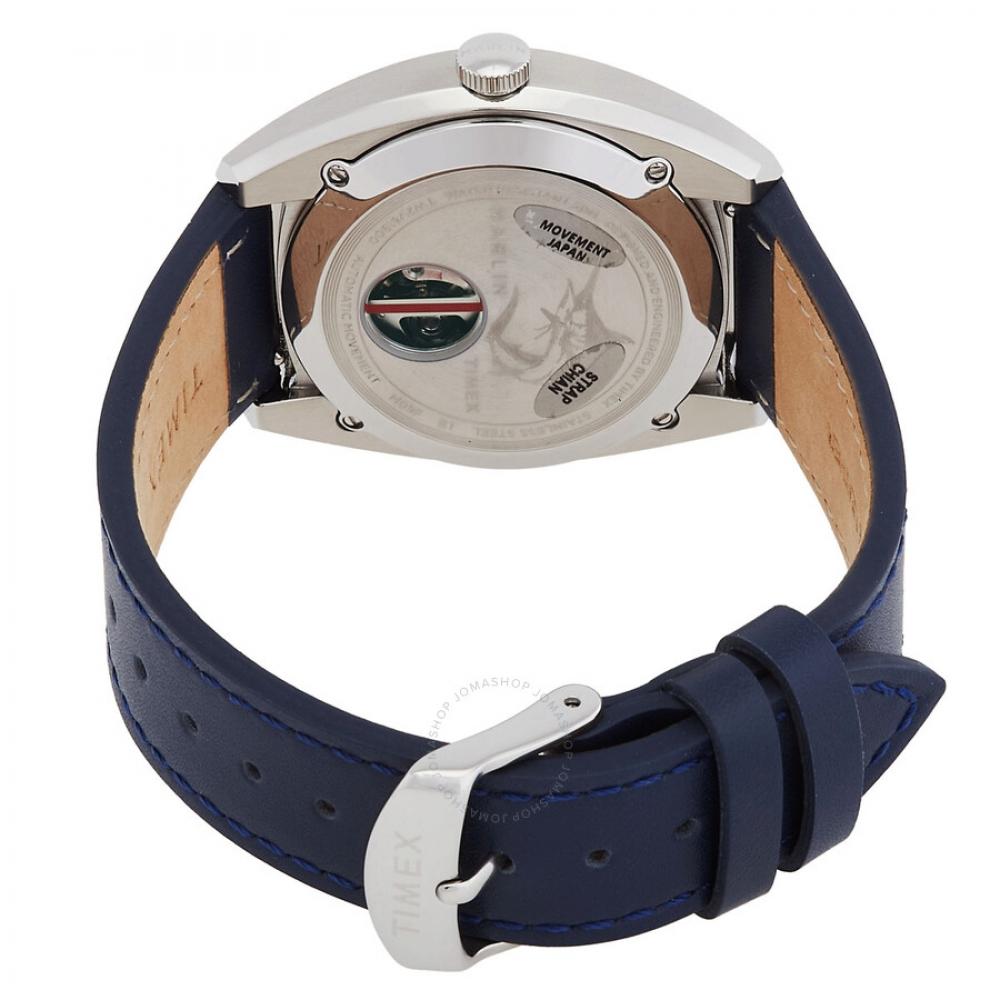 Timex Marlin Automatic Silver Dial Men S Watch Tw2v61900v3