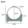 Diameter 70-77mm 3in Exhaust Pipe Clamp Wide Application Clear Thread Easy To Tall Precise Workmanship Quick To Start