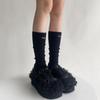 English Letters Calf Socks High Tube Knitted Stocking Fashion Knee-high Socks  Winter