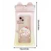 Universal Cartoon Waterproof Phone Case Pouch Swimming Underwater Photography Air Cushion Water Proof Bag Hanging Diving Pouch