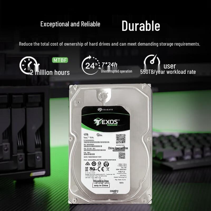 Seagate 8TB Enterprise SAS Hard Drive