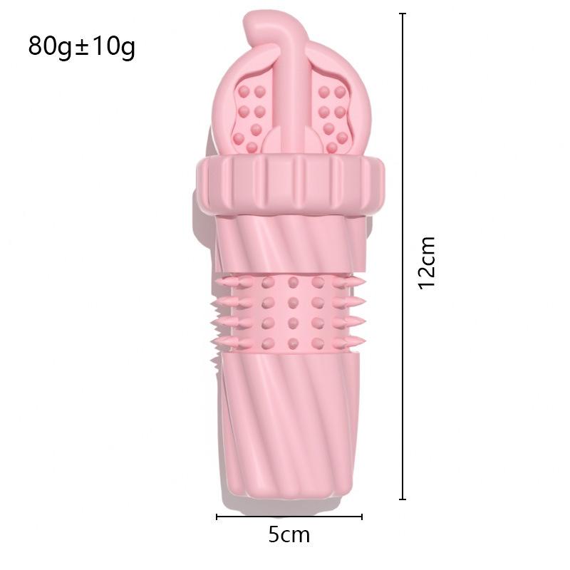 Pet Toy Cola Cup-shaped Dog Toy, Durable Teething Toy Set