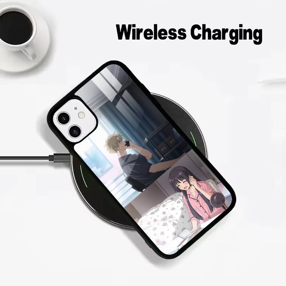 

T-The Fragrant FlowerBlooms with Dignity Wireless charging phone case compatible with iPhone 17/16/15/14/13/12/11 iPhone17Air
