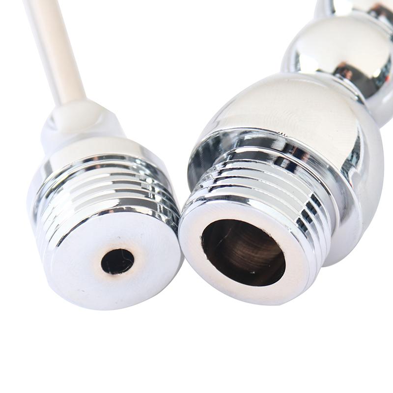 Aluminum Anal Cleaning Enema Shower Bidet Anal Anus Clean Plug Colonic Washer