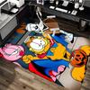 1pc Garfield Halloween Costume Chair Mat - Anime Cartoon Design, Non-Slip Carpet for Office, Home Decor, Living Room, Bedroom, Game Room, Dormitory, S