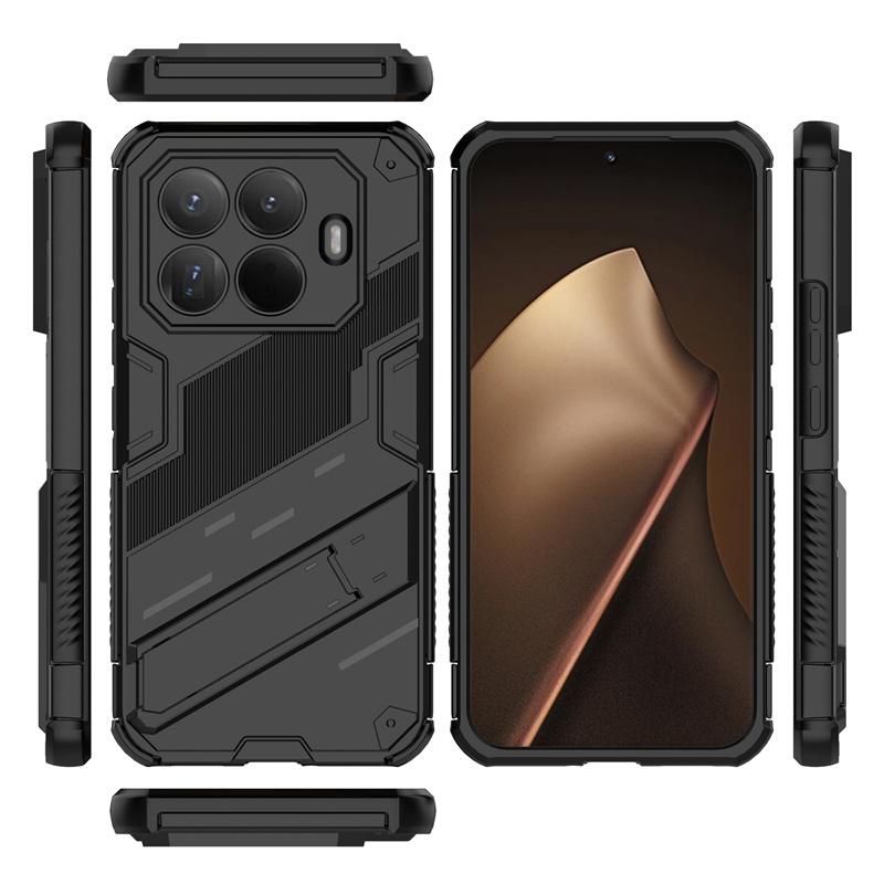 Xiaomi15T Pro Case Armor Shockproof Phone Cases For Xiaomi 15T Pro 5G Xiomi Mi15T Mi 15 T 2025 Magnetic Holder Stand Back Cover