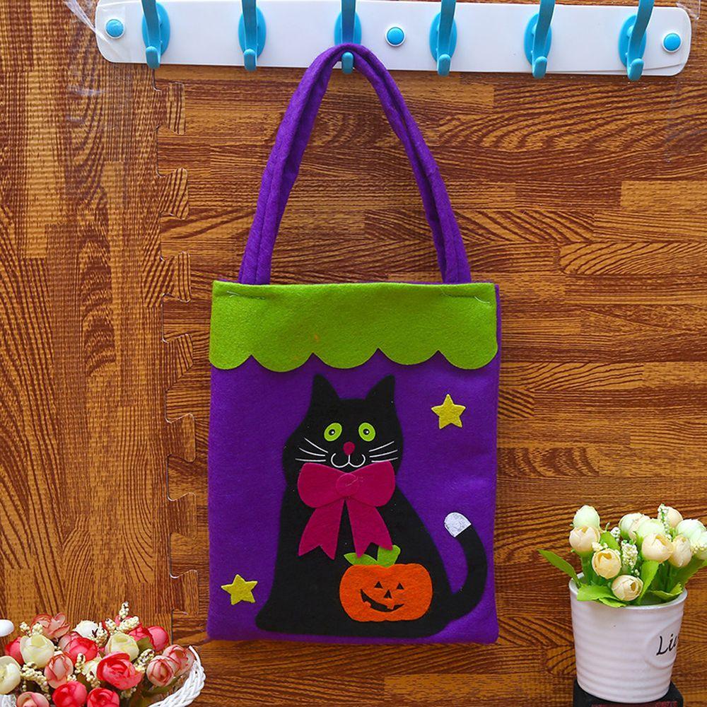 Decoration For Children Kids Ornament Props Tote Bag Gift Pouch Halloween Candy Bag Non-woven Bag
