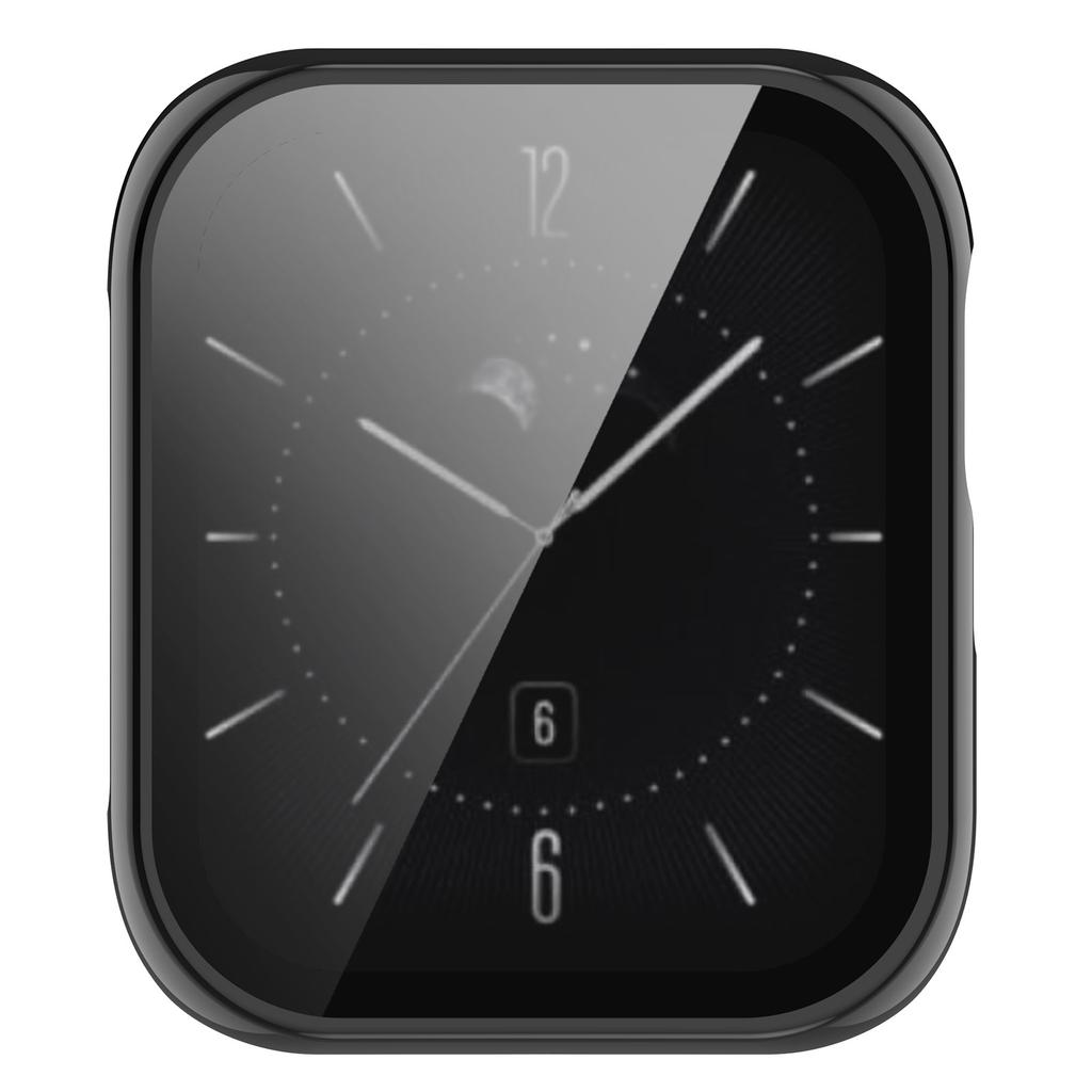 For Oppo Watch SE Watch Case PC Frame with Tempered Glass Screen Film