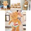 Cute Butter Bear Plush Toy Stuffed Doll Birthday Gift Soft Doll Kids Girls Lovely Gift 50cm 70cm 90cm