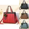 Fashionable Retro Striped Handbag In Multiple Colors For Everyday Use Perfect For Moms