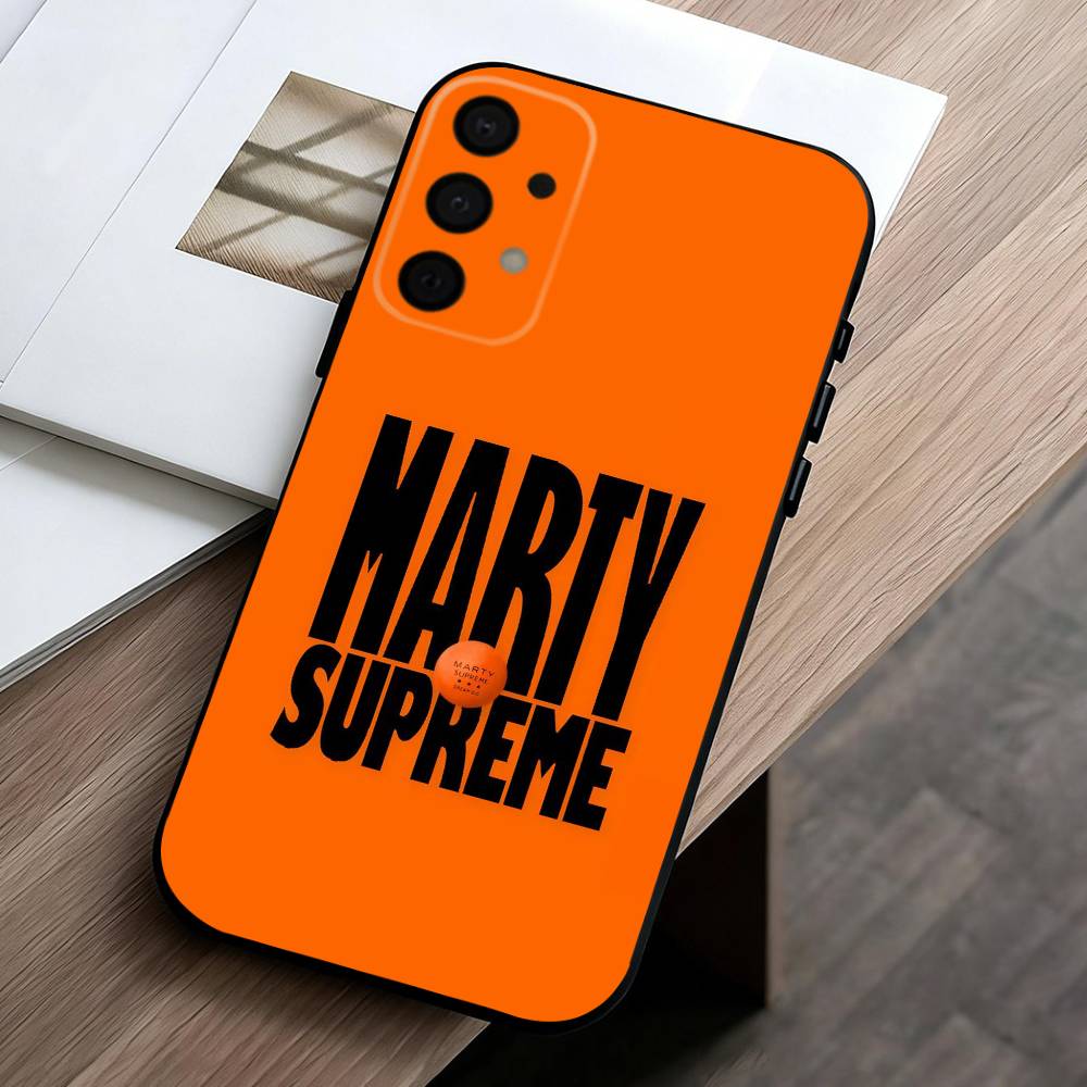 Sports Movies M-Marty-Y S-Supreme-E Phone Case For Samsung Galaxy A73,A72,A71,A70,A53,A52,A51,Others Soft Black Shell