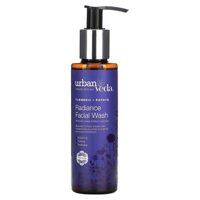 Urban Veda, Radiance Facial Wash, Turmeric + Papaya, 5.1 Fl Oz (150 Ml)