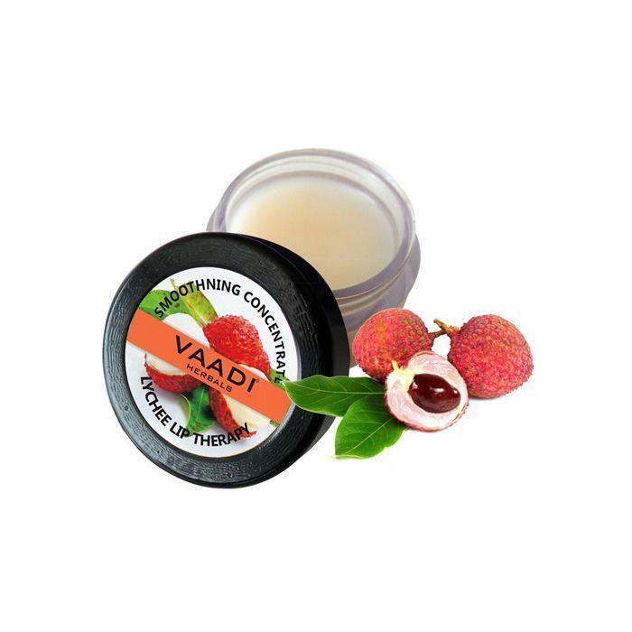 Lip Balm with Lychee (10 G), Lychee Lip Therapy Vaadi Herbals