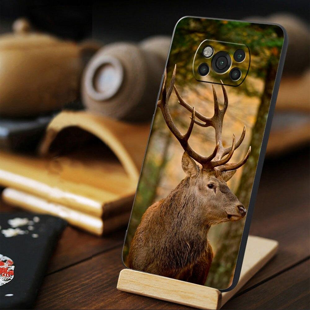 Funda pentru telefon pentru Xiaomi POCO F4 GT MI 11 lite 9T X4 X3 NFC M3 M4 Pro 5G 11T F3 10T Camo pentru vânătoare de căprioare