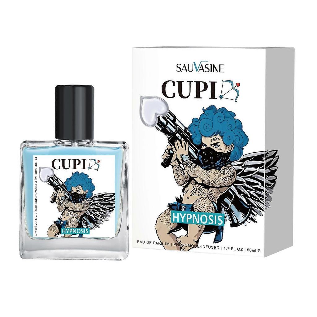50ml Cupid Hypnosis Perfume Pheromone Cologne for Men Long Lasting Enhances Intimacy High Quality Hombre Perfume Attract Women
