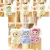 Plush Toy Character Wearable Doll For Kids Birthday Gift And Backpack Decor