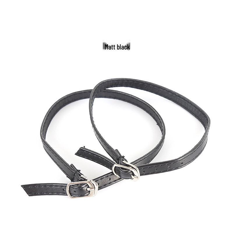 Cordones para Zapatos de Tacón Alto con Tobillera de Cuero Antideslizante para Mujer