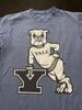 Yale University Bulldog T-Shirt, Blue, Size: Medium Unisex T-Shirt