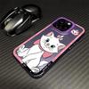 Lustige Marie Katze Handyhülle für Apple iPhone 16 15 Pro Max 13 14 Plus 12 11 Pro plus Matt