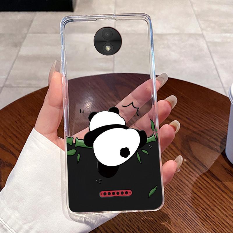 Casing For Motorola Moto C Plus Case Aesthetic Cute Cat Astronaut Transparent Soft Silicone Back Cover Moto C CPlus Phone Case