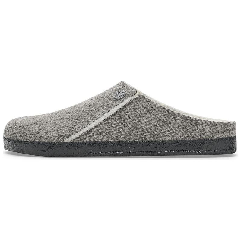 Birkenstock Zermatt Slip Resistant Slip Resistant Closed Toe Slippers Unisex Gray Narrow 1028049 37