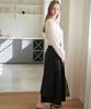 Peullobeu Shine Lap Skirt_Bk