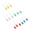 100PCS 5 Color Light Emitting Diodes ABS LED Diode Lights 5mm LED Diodes  DIY Science Project