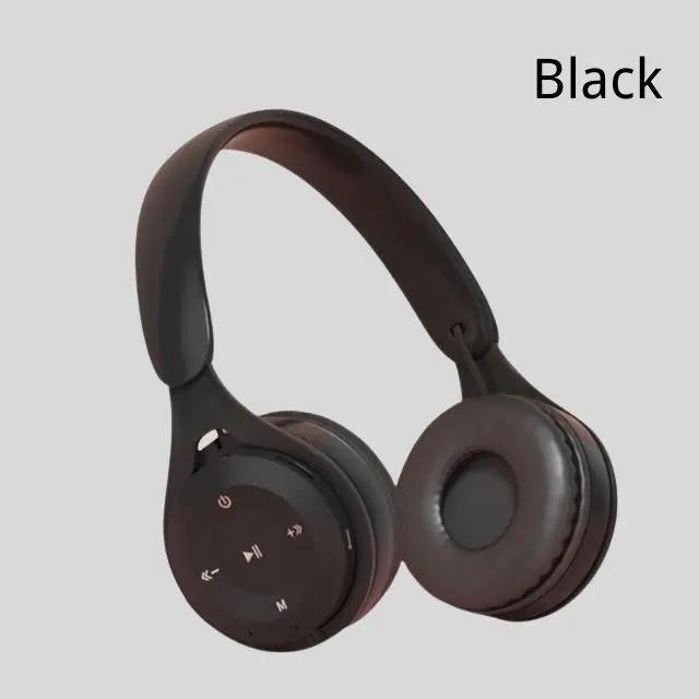 Stereo Y08 Headset 5.0 Bluetooth Headset Folding Wireless Sports Earphone Gaming Headsets Over-ear Headphones for Android ios
