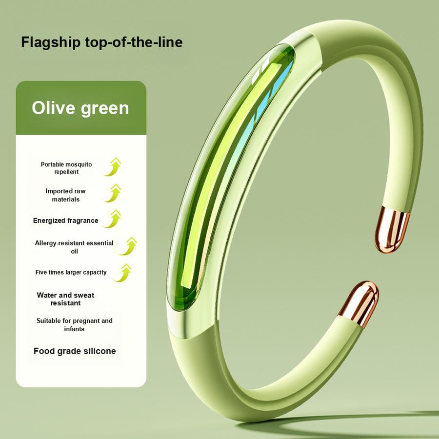 5 pcs Portable Mosquito Repellent Wristband - Insect Repellent Device for Adults, Kids, and Babies - Outdoor Camping Essential